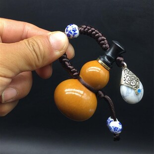 速效救心丸小瓶便携迷你天然葫芦装药丸密封药盒急救药瓶挂件