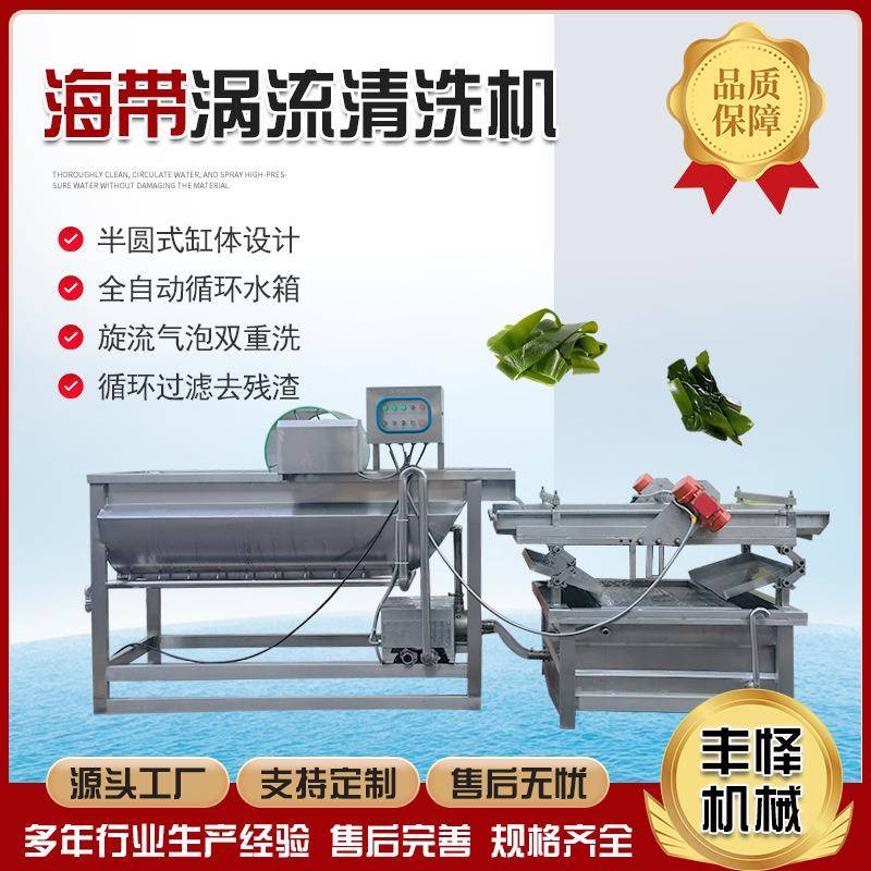 海带涡流清洗机大头菜旋涡式高低位洗菜机臭氧除农残清洗设备