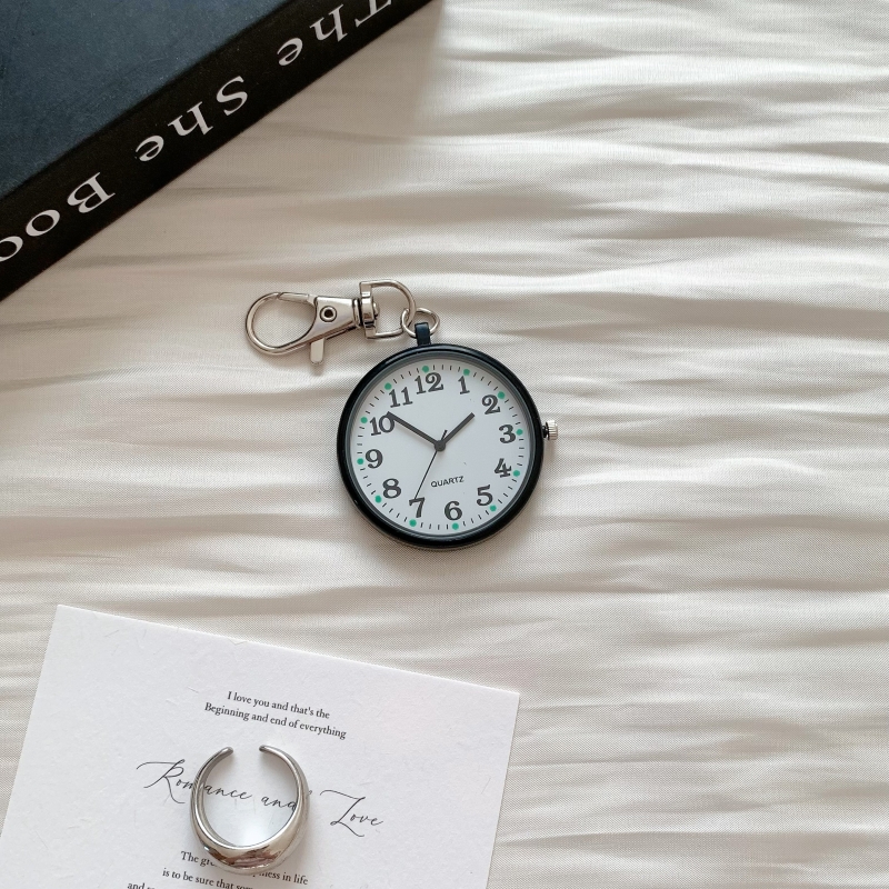 新款简约便携静音高级感时尚怀表