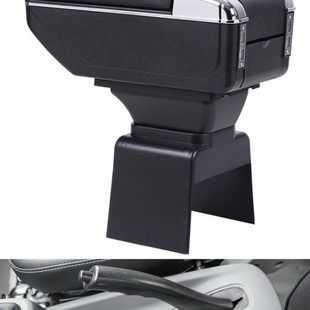 福田祥菱V扶手箱祥菱V1V2通用汽车手扶箱改装 件置物箱双层可升高