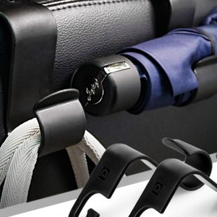 车用挂钩车载雨伞创意挂钩 车内置物挂钩汽车用多功能座椅隐藏式