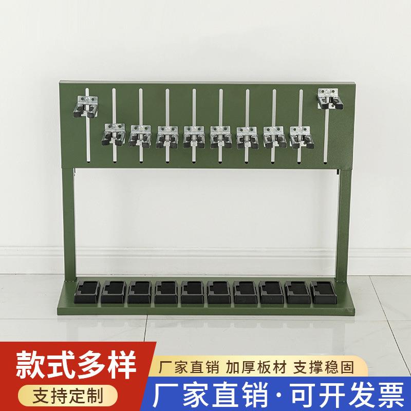 便携式枪柜橡胶枪架95/95-1/0/81/56式礼宾金属部训练器材展示架