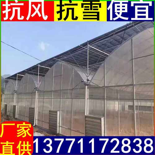 温室大棚骨架钢管蔬菜养殖棚种植连体连栋棚钢管支架钢架