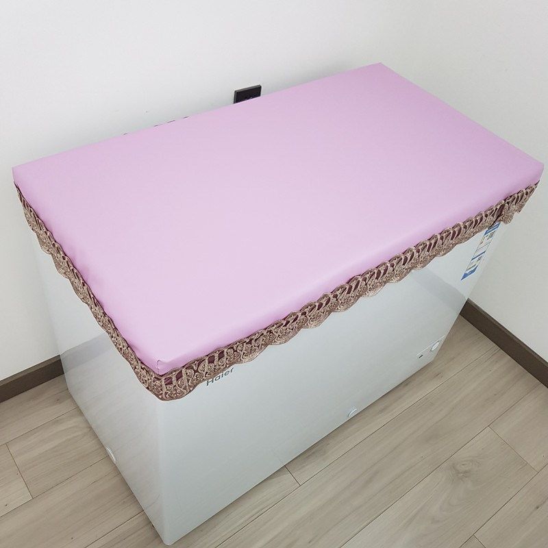 防尘罩冰柜上面的盖布冰柜顶盖布翻盖式冷柜茶几餐桌防水桌布免洗