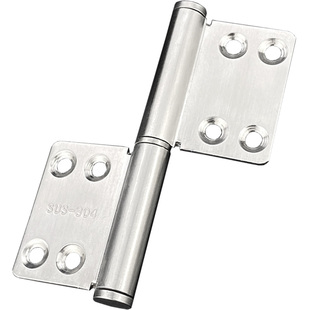 卫生间合页厕所浴室不锈钢304铰链铝合金老式R门折页旗形合叶配件