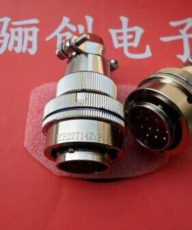 22X- (系列国产C头Z1电1)  圆形D19CE母X连接器L 连接器的应对FCE