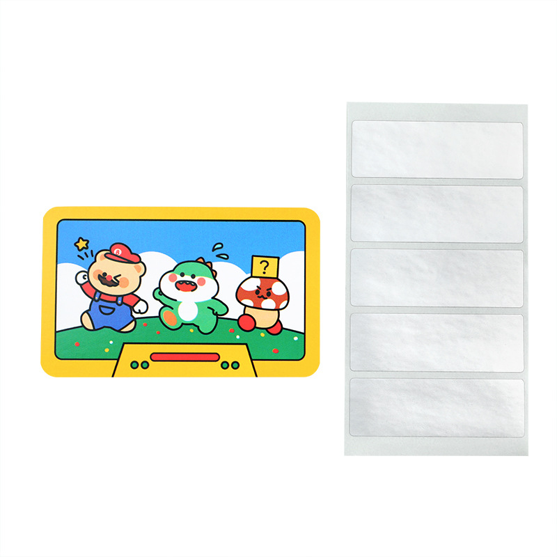 卡通刮刮卡 学生班会手写互动刮刮乐幼儿园奖励幸运抽奖卡片贺卡
