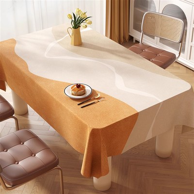 防水防油防烫免洗餐桌布2025新款轻奢高级感隔热耐高温茶几餐桌垫