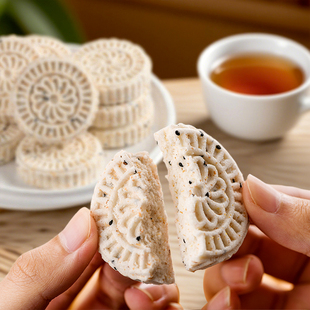 山药全麦淮山薏米糕点心代餐早餐夜宵解馋零食年货小吃健康美食品