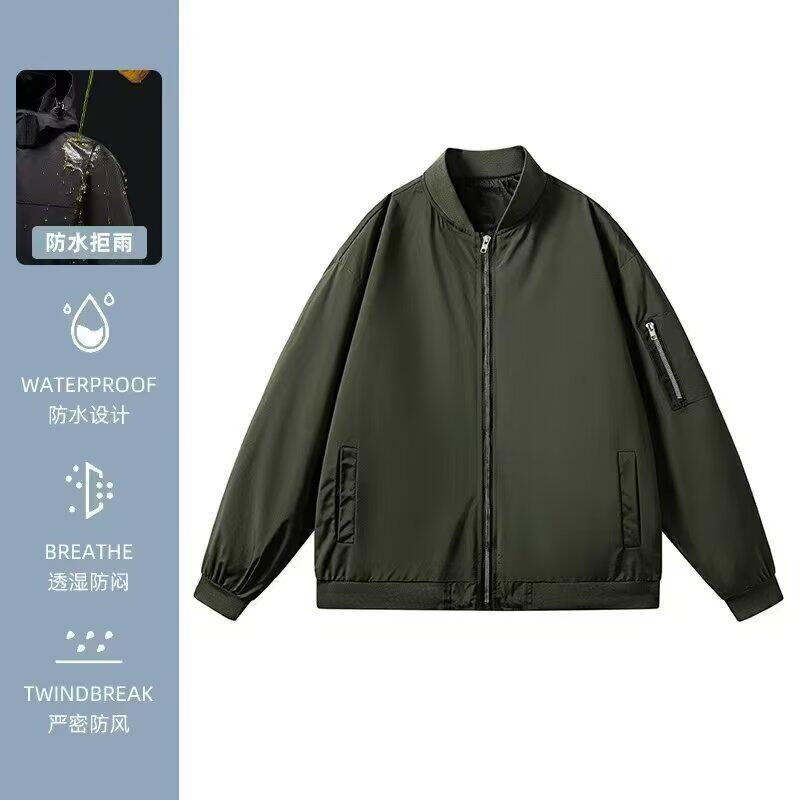 秋冬棒球服棉衣潮牌情侣MA1飞夹克