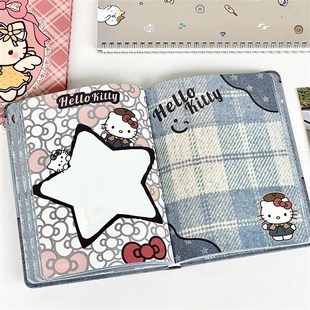 可爱的覆古小猫A5彩色页笔记本卡通女孩手分类加厚日记时间表记事