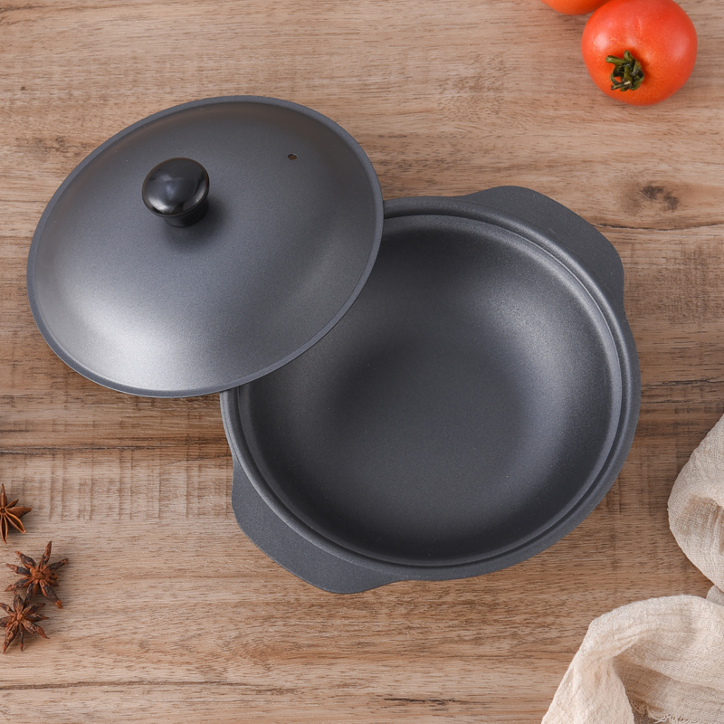 黄焖鸡米饭专用煲仔饭生铁砂锅港式煲锅巴饭耐烧摔小火锅鸡煲包邮