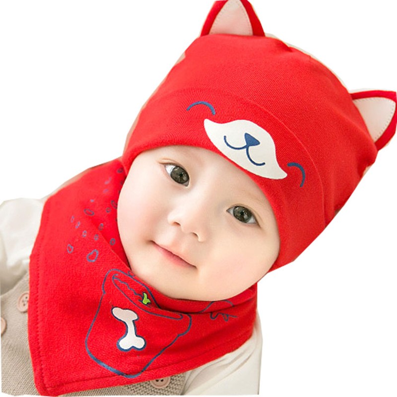 秋冬6个月婴儿帽子秋季男宝宝可爱超萌0秋款2男孩3秋天4春秋薄款5