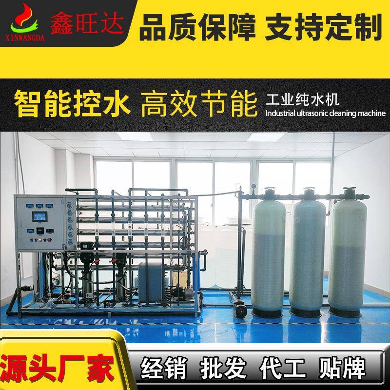 全自动双级RO+EDI反渗透纯水设备水处理系统生物实验工业纯水机