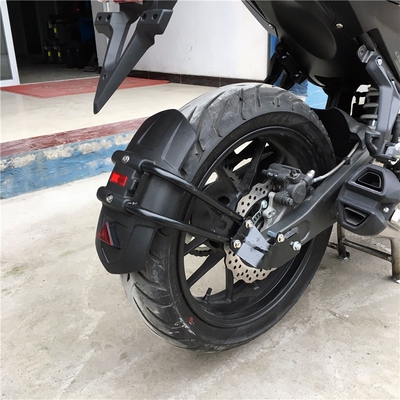 隆鑫无后挡泥板改装挡水板无后盾前挡泥板