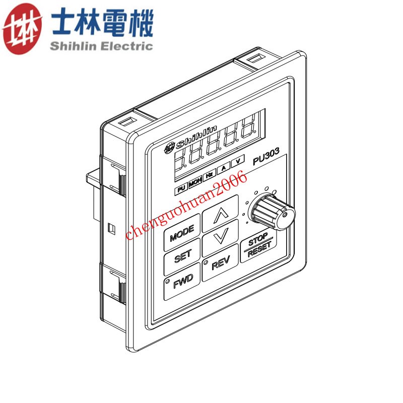 SS2SC3SE3SF3SA3士林变频器操作面板PU303调速器磨床参数拷贝控制