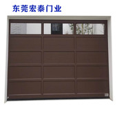车库门端别墅翻板卷帘门定制电动遥控防盗铝合金卷闸门彩钢