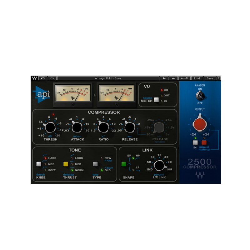 WAVES14 API 2500 专业编曲录音棚混音效果器插件 压缩器后期处理