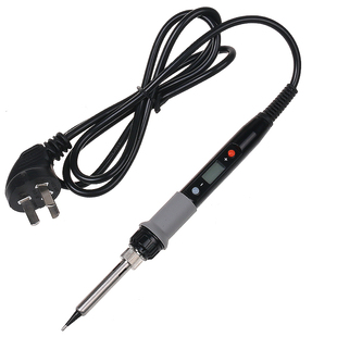德旗60w调温电烙铁焊锡枪数显内热尖头刀头936直插焊枪烫花烙画笔