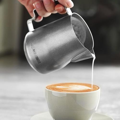 MHW-3BOMBER轰炸机拉花缸拉花杯450ml涡轮打奶缸不锈钢鹰嘴打奶泡