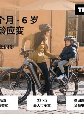THULE 拓乐 Thule Yepp 2 Maxi RM 后置货架式儿童自行车座椅