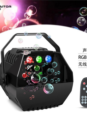 新款LED迷你塑料小泡泡机舞台灯效果泡泡机 婚庆现场浪漫氛围装饰