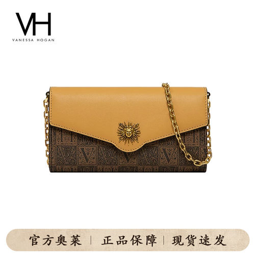 VH女包复古贝伦信封包链条单肩包