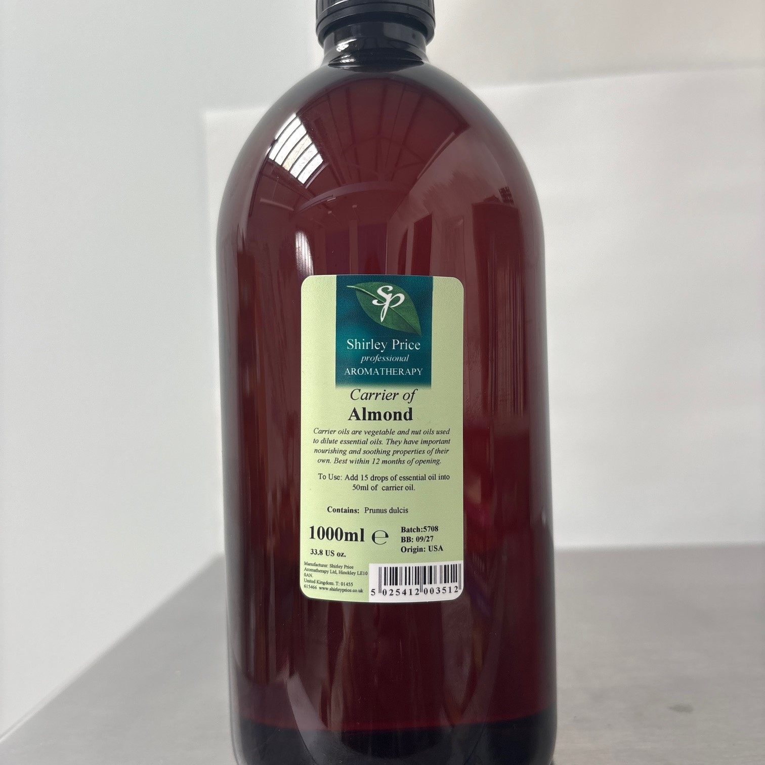 英国SP甜杏仁基础油1L