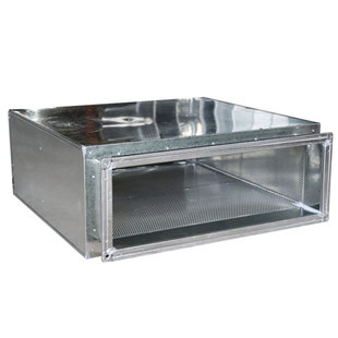 消声静压箱镀锌通风排气管道风机消声器空调出风口工业消声静压箱