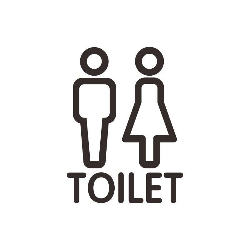 标牌创意男女洗手间指示牌文明墙立体厕所标识牌