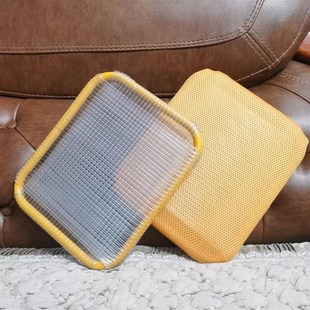 圆角新品铁管框细胶管注水坐垫散热透气夏日抗压凉爽座垫久坐专用