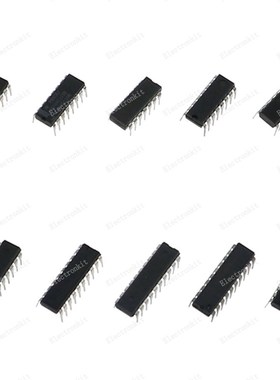 10种IC芯片集成电路直插74LS73 74 76 86 90 138 148 74LS151混装