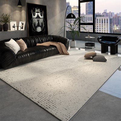 奶油风客厅地毯卧室防滑床边毯可裁剪家用沙发茶几地垫踏踏米垫子