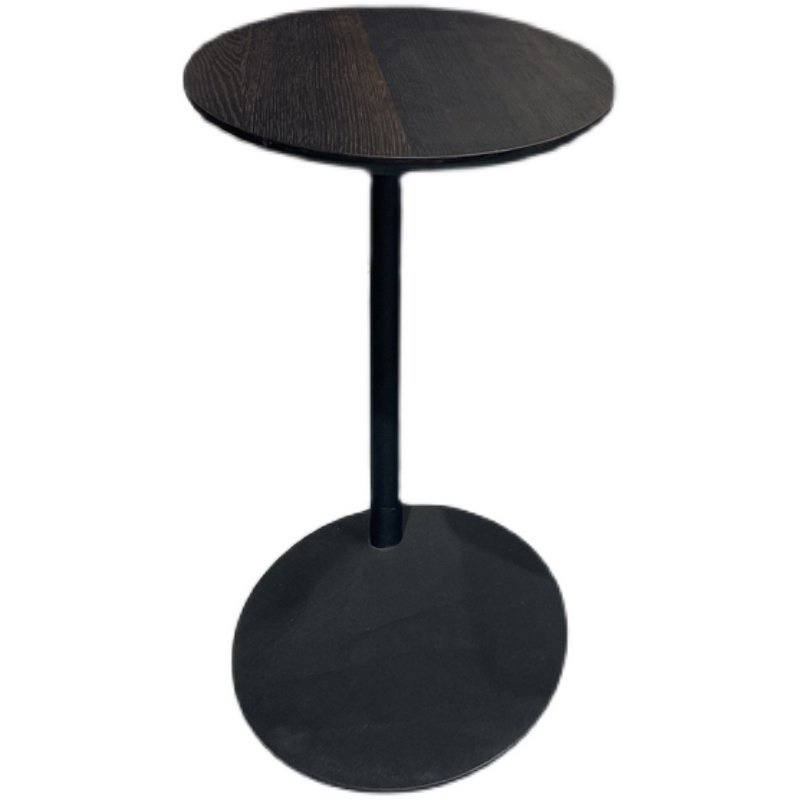 意式极简圆边几烟熏橡木艺术角几沙发边柜客厅卧室茶几阳台小圆几,住宅家具,角几/边几,淘宝优惠券,粉丝福利购,淘宝优惠卷