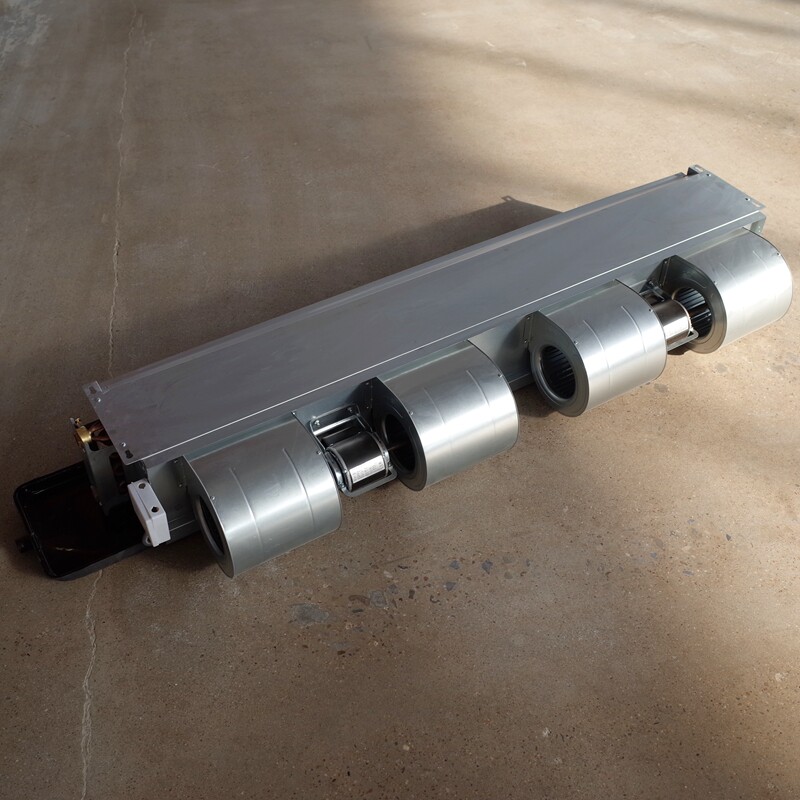 卧式暗装风机盘管水系统中央空调水冷暖水空调家用静音暖气空调