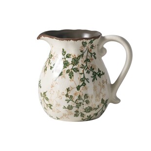 全系田园复古冰裂陶瓷花瓶奶壶摆件民宿客厅水养插花高级感装饰品