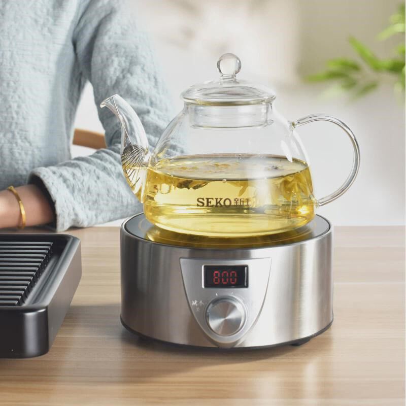 新功养生炉无胶煮茶壶泡茶炉玻璃烧水煮茶器室内围炉煮茶