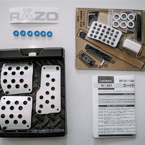 自动波手动挡油门踏板汽车铝合金离合器跟趾刹车免打