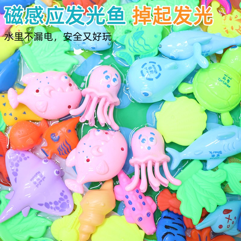 儿童钓鱼池装宝宝充气水池捞鱼池公园广场夜市摆摊磁性钓鱼