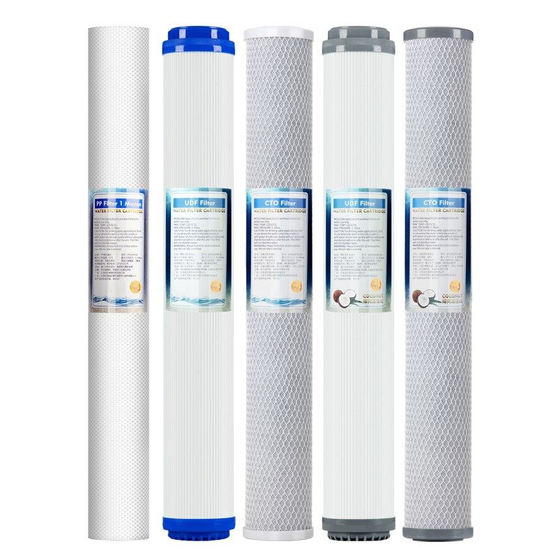 2寸棉活性炭芯商用净水器前置家用直饮机通用耗材