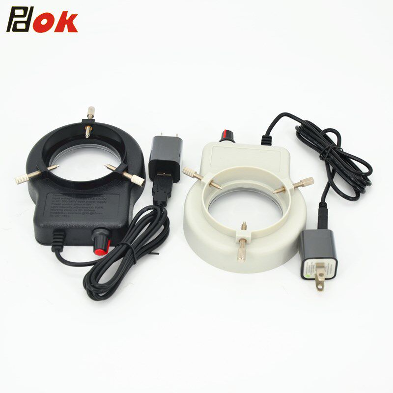 PDOK显微镜LED环形光源OK65视觉光源荧灯光 紫光 红光 蓝光 橙光