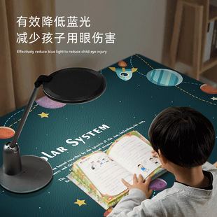 卡通皮革书桌垫防水防油免洗学生工作台桌布写字台学习桌垫餐桌布