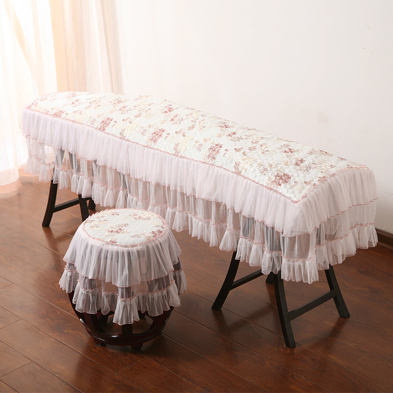 蕾丝绣古筝罩防尘罩 敦煌通用款古筝筝罩盖布新古典古筝