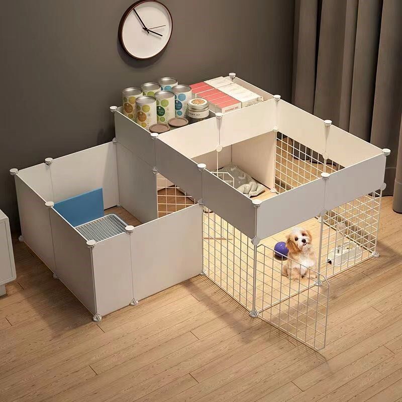 宠物围栏狗狗室内狗屋笼子中小型犬泰迪柯基隔离门防护栏栅栏狗窝