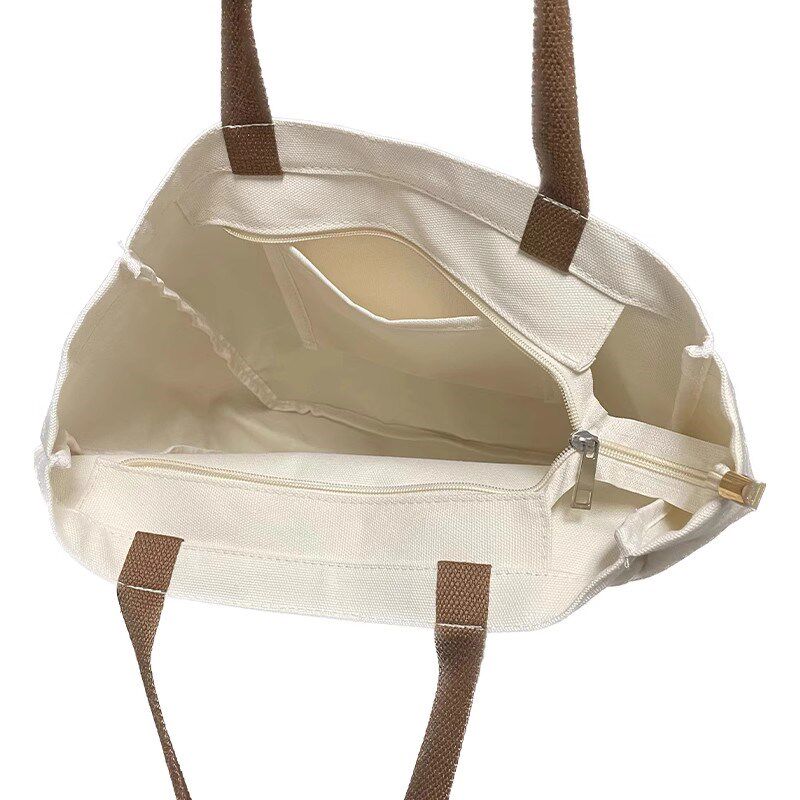 横版一步实际行动比一打纲领更重要编译文创帆布包上课通勤