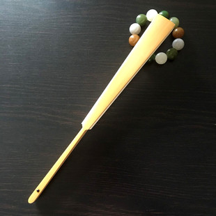 扇子 折扇 手工白玉竹扇骨 寸5方.排口 定制 怀袖 个性 堂