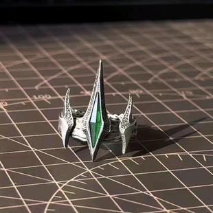 佛耶戈戒指德纪念周边配饰指环英雄联盟破败之王可调节戒指