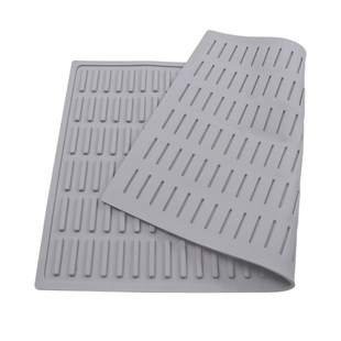 硅胶猫砂垫 透水垫大号 猫咪蹭脚防s带砂 猫砂盆折叠垫子宠物餐垫