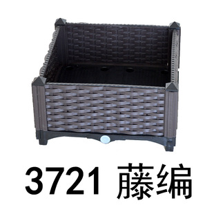 家庭阳台种菜箱长方形加厚塑料种植槽楼顶花盆种菜U工具蔬菜种植