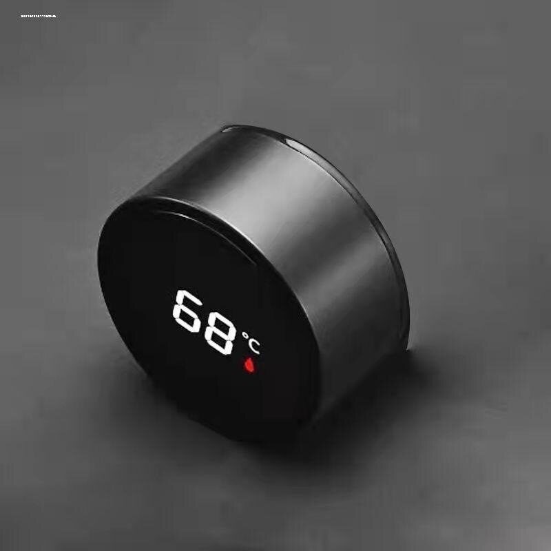 智能显温商务杯盖保温杯盖子密封图片